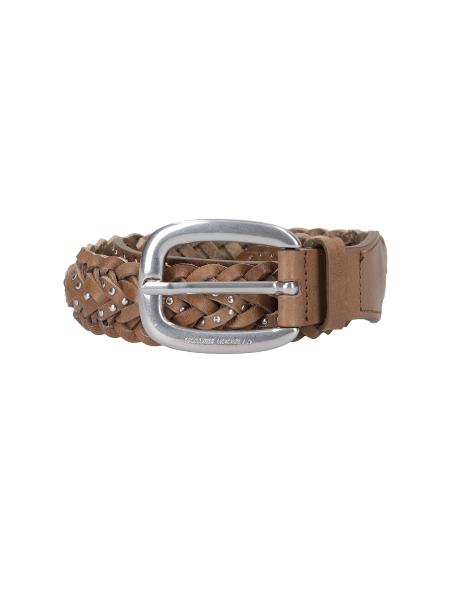 Golden Goose 100% cow leather belt in brown