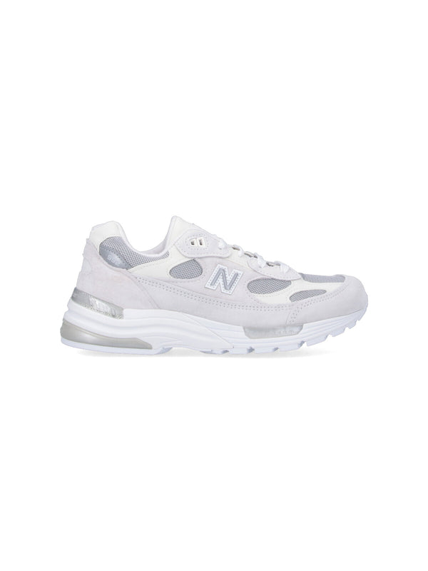 New Balance Suede sneaker in gray