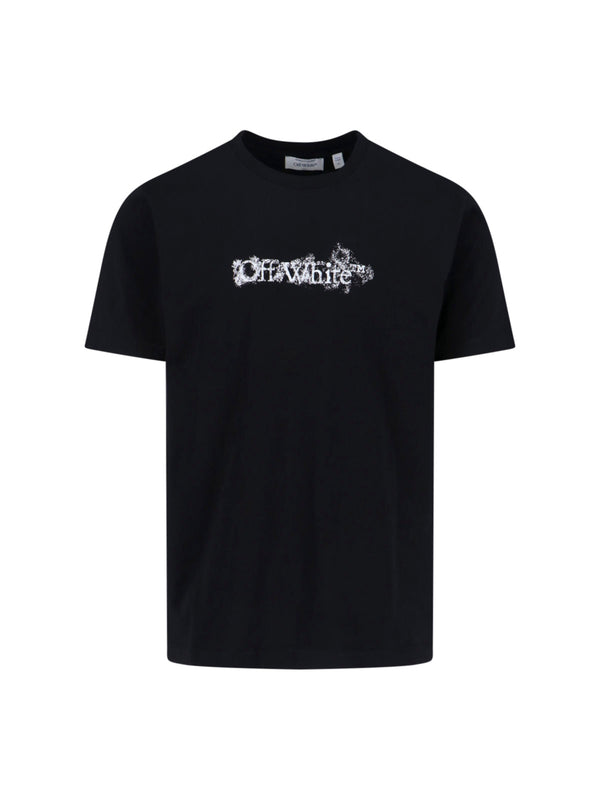 Off-White 100% Cotton t-shirt in black