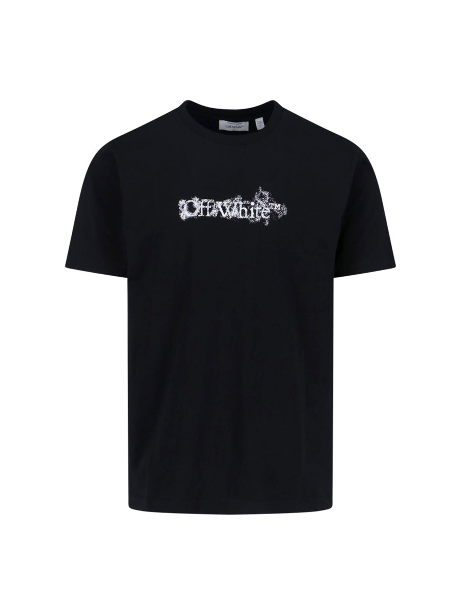 Off-White 100% Cotton t-shirt in black