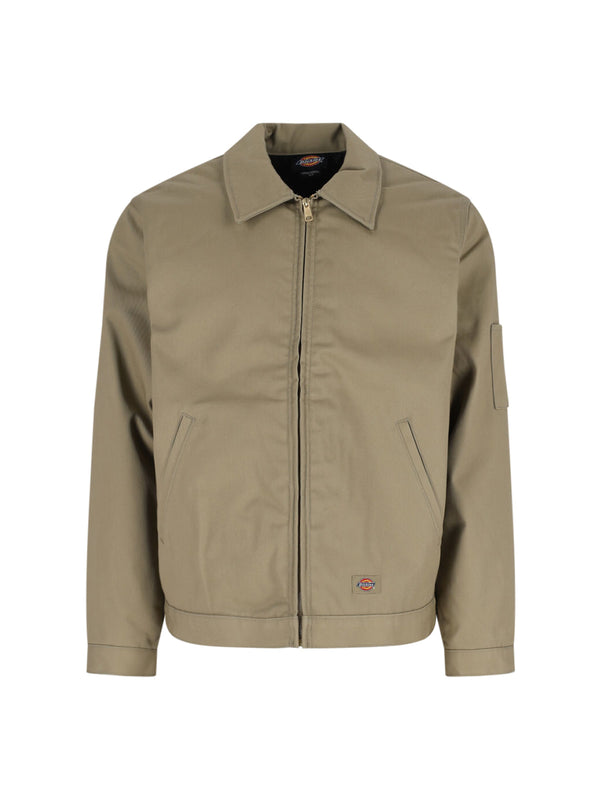 Dickies 65% Recycled Polyester jacket in beige