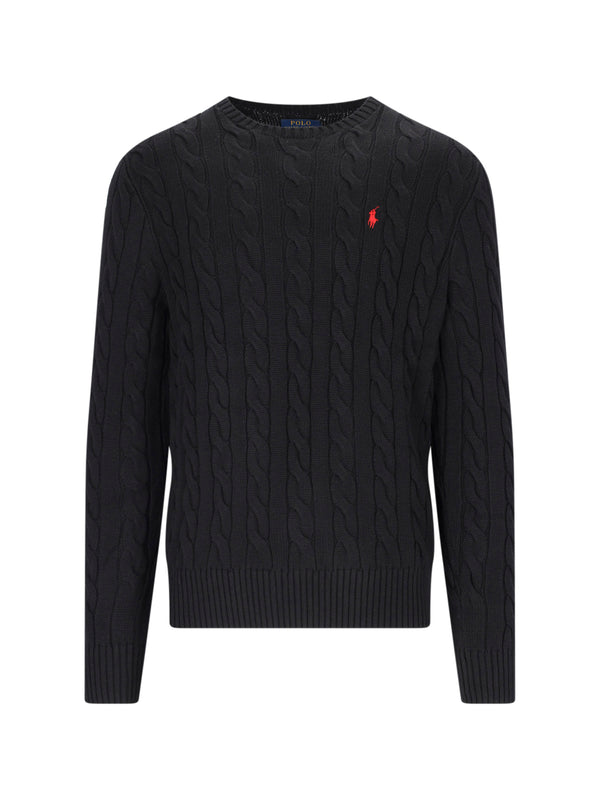 Polo Ralph Lauren 100% Cotton sweater in black
