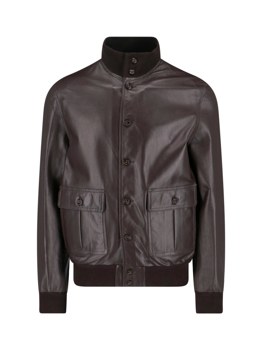 Valstar 100% leather jacket in brown