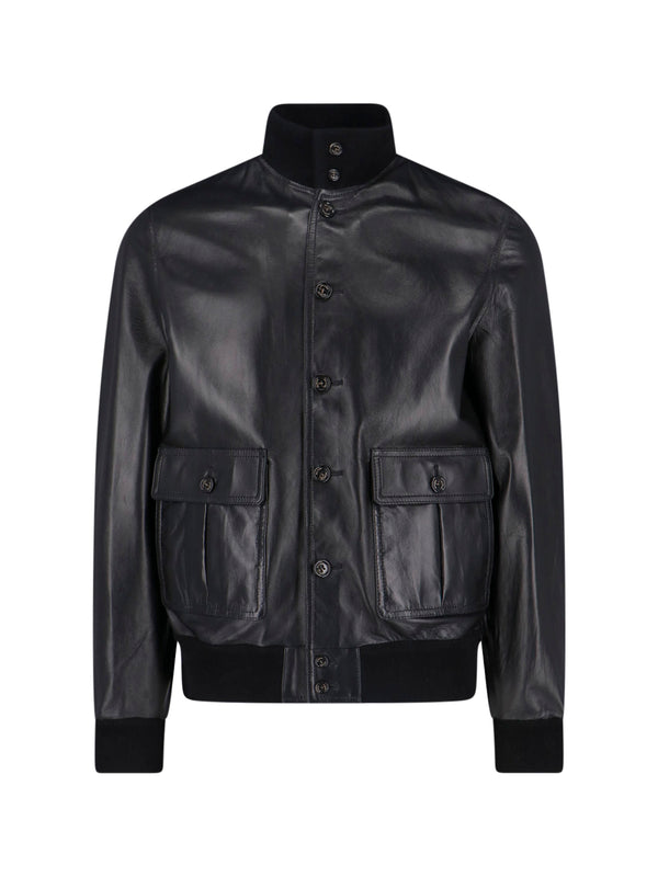 Valstar 100% leather jacket in black