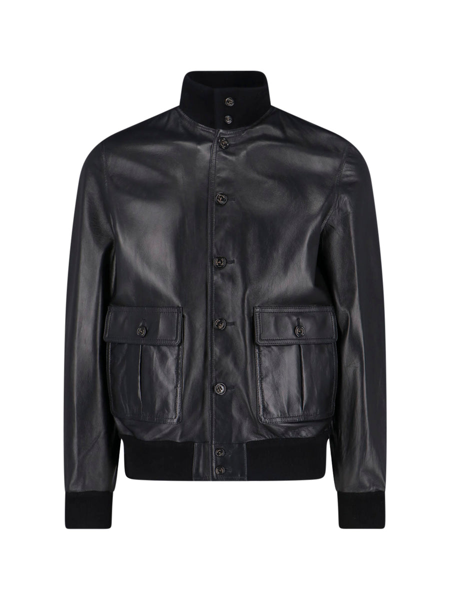 Valstar 100% leather jacket in black
