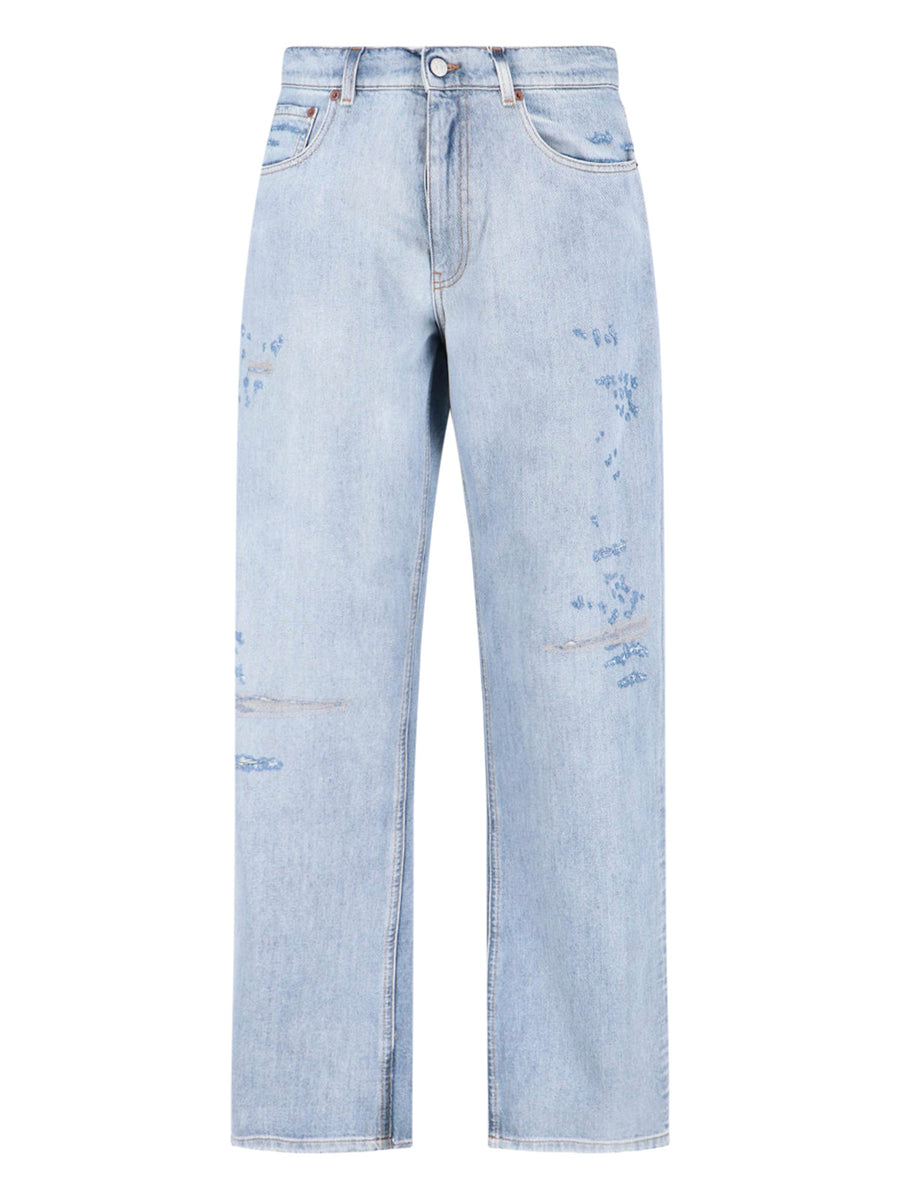 MM6 Maison Margiela 100% Cotton jeans in blue