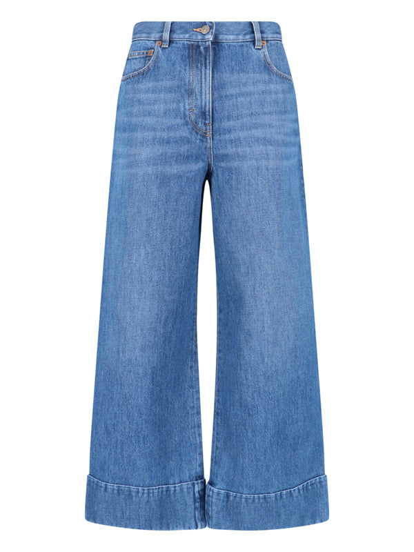 Valentino 100% Cotton jeans in blue