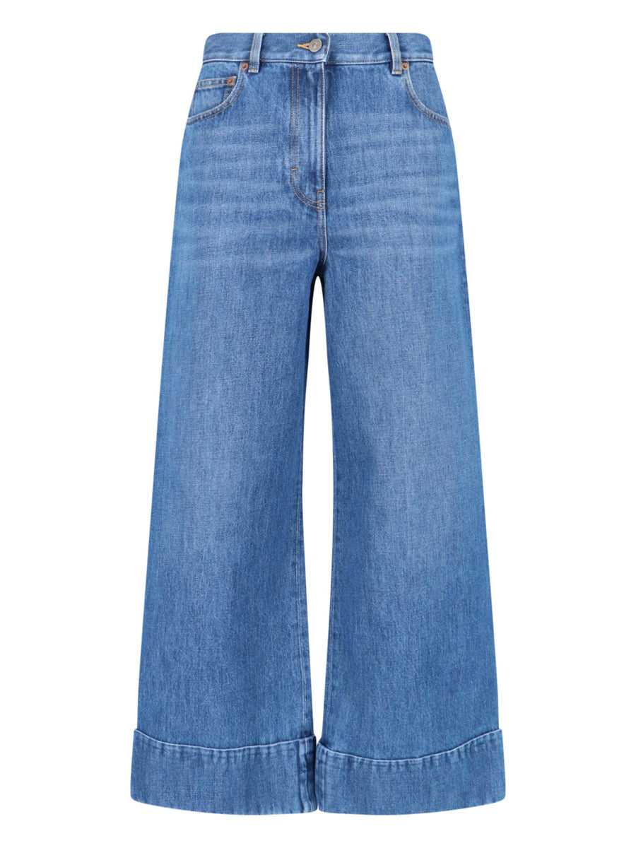 Valentino 100% Cotton jeans in blue
