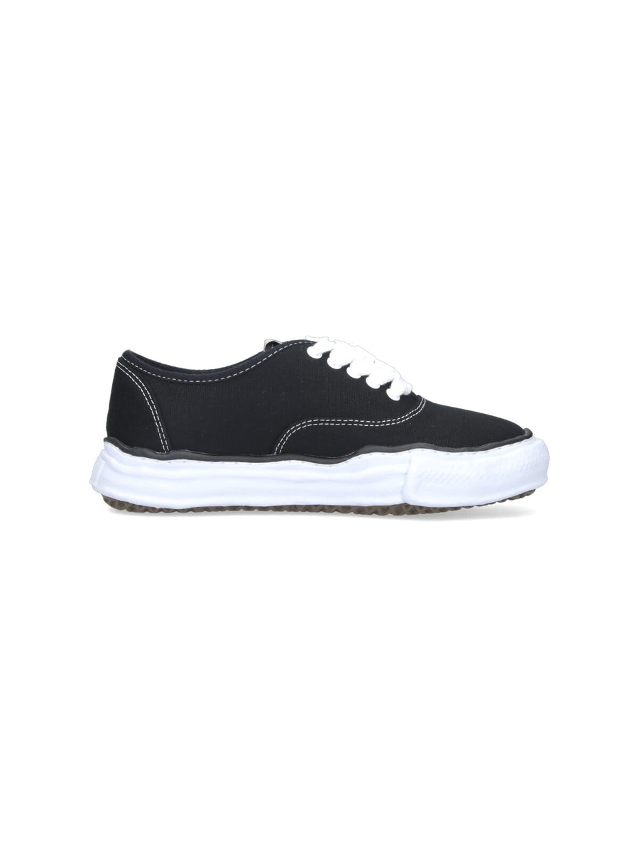 Maison Mihara Yasuhiro Upper: 100% Cotton sneaker in black