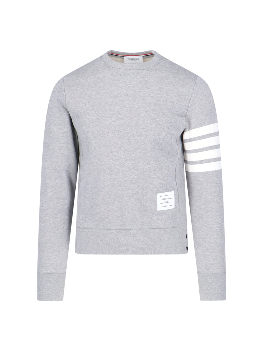 Thom Browne 100% Cotton sweatshirt in gray