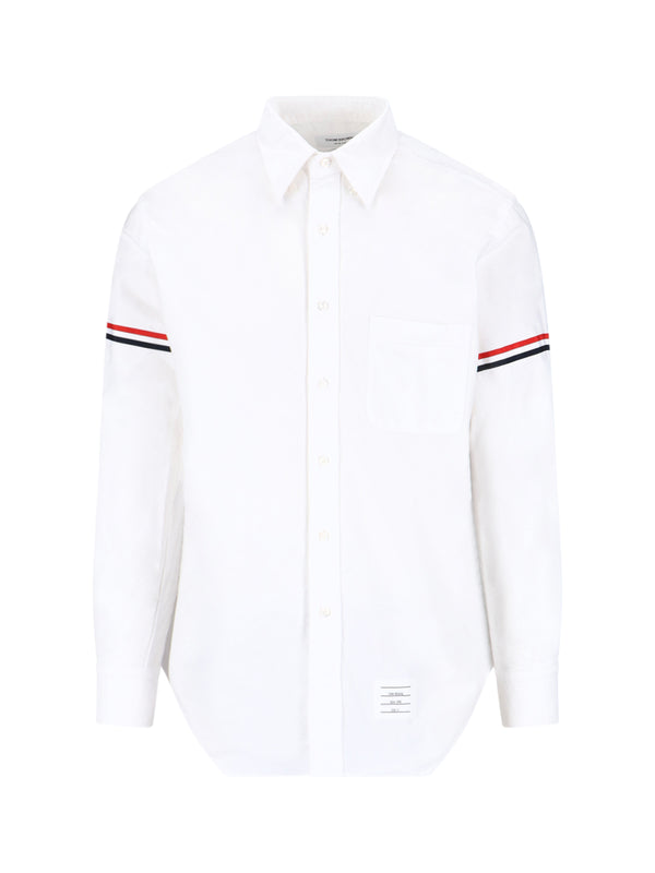Thom Browne 100% Cotton shirt in white