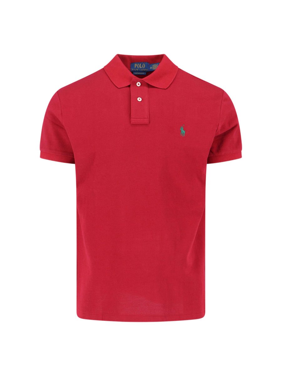 Polo Ralph Lauren 100% Cotton polo shirt in red