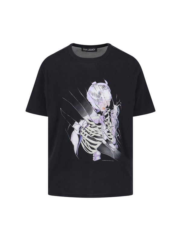 Our Legacy 100% Cotton t-shirt in black