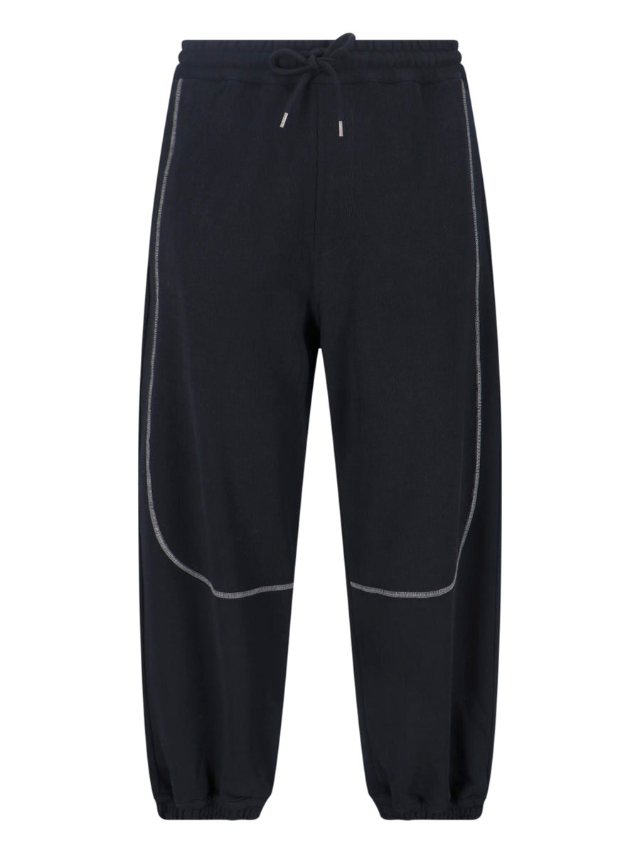Vivienne Westwood 100% Cotton jogger pants in black