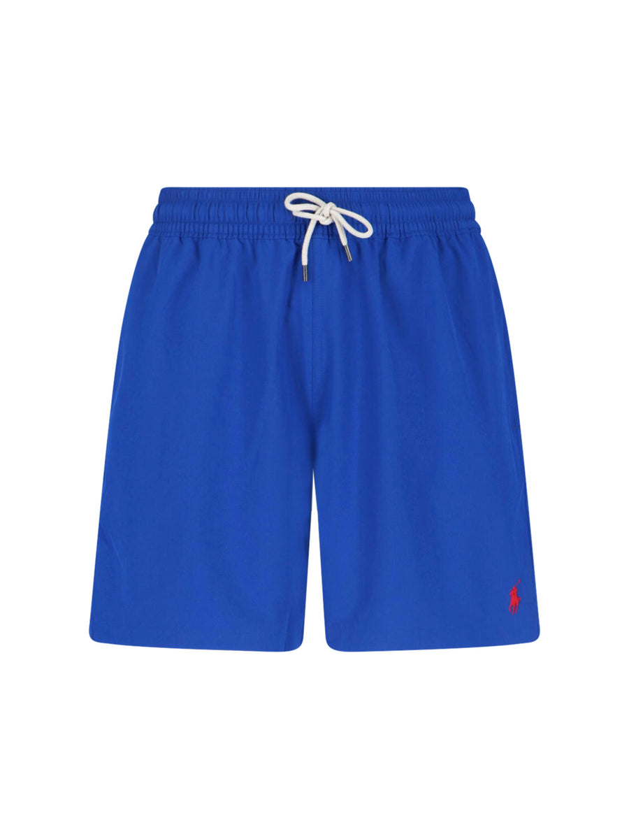 Polo Ralph Lauren 90% Recycled Polyester swim shorts in blue