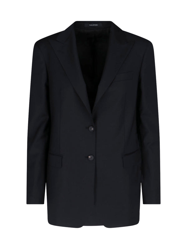Tagliatore 99% Virgin Wool blazer in black