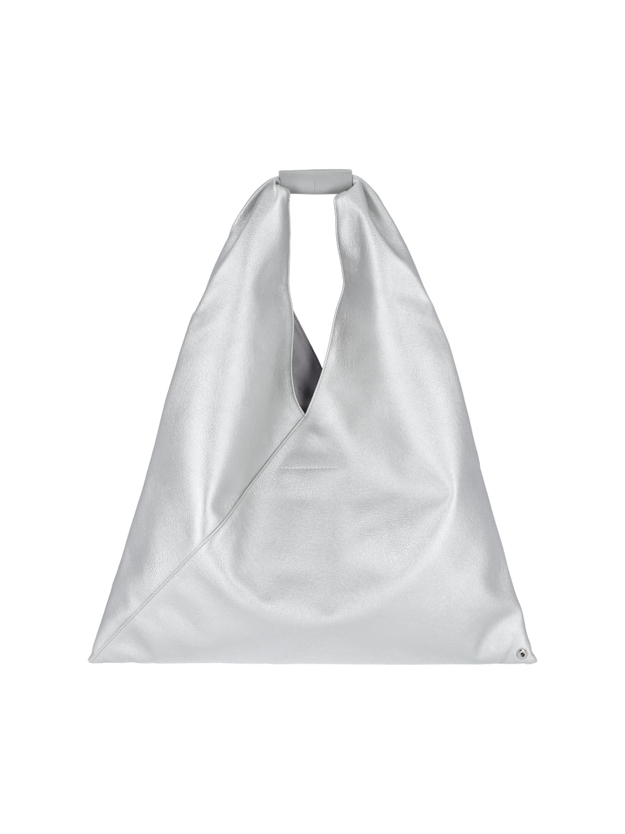MM6 Maison Margiela 100% Polyurethane tote bag in silver