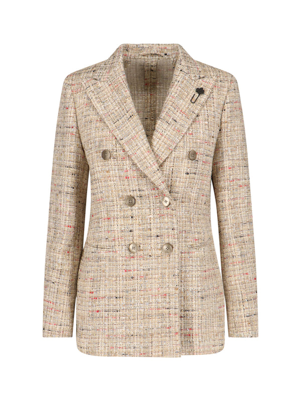 Lardini Eqdo 42% Cotton blazer in beige