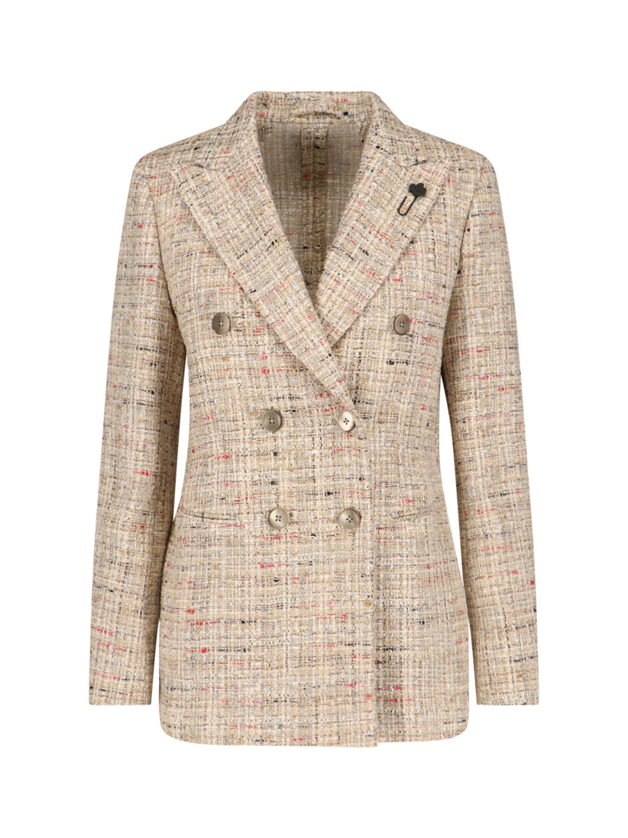 Lardini Eqdo 42% Cotton blazer in beige