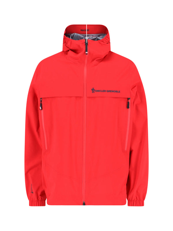 Moncler Grenoble 100% polyamide jacket in red
