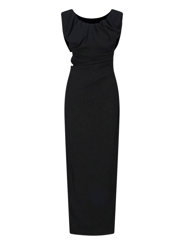 Vivienne Westwood 100% viscose dress in black