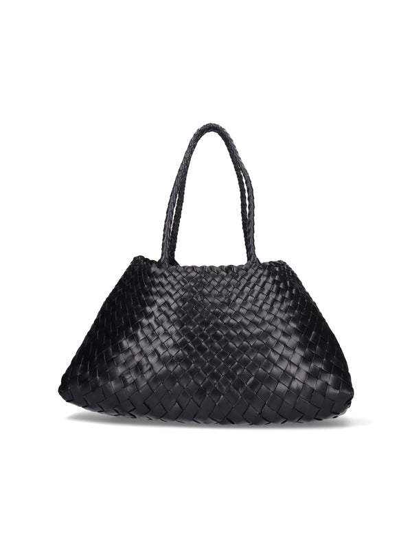 Dragon Diffusion 100% leather shoulder bag in black