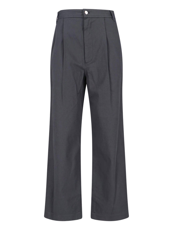 Low Classic 100% Cotton trousers in gray