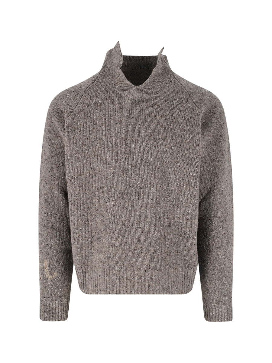 Erl 60% Wool sweater in gray