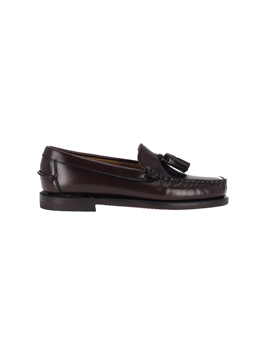 Sebago 100% leather loafer in brown