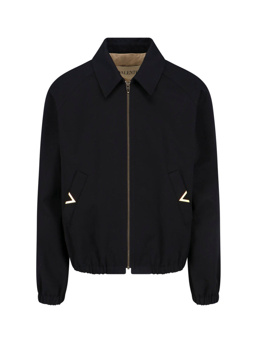 Valentino 100% Cotton jacket in black