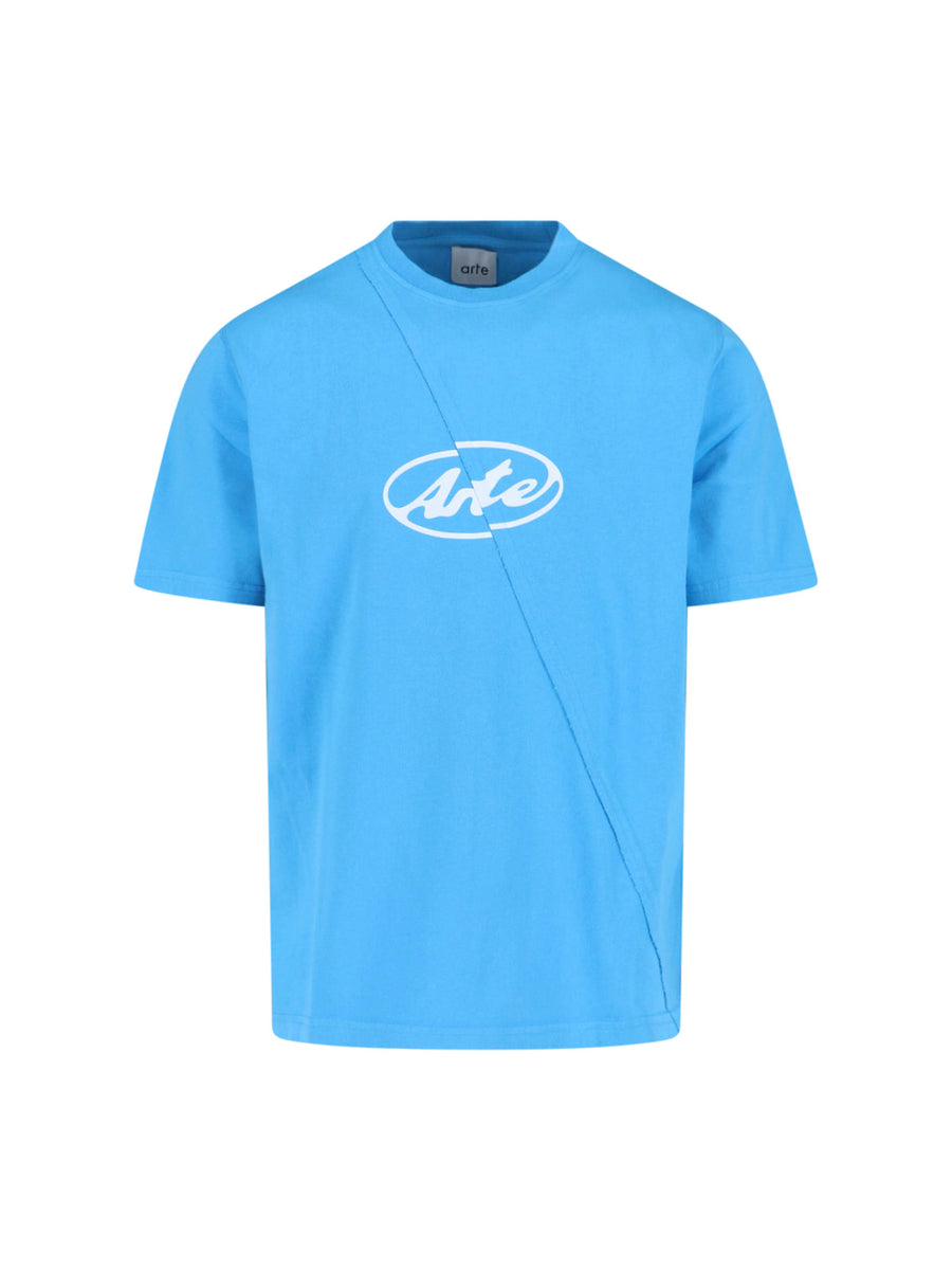Arte 100% Cotton t-shirt in blue