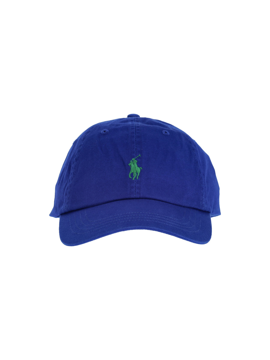 Polo Ralph Lauren 710 100% Cotton baseball cap in blue