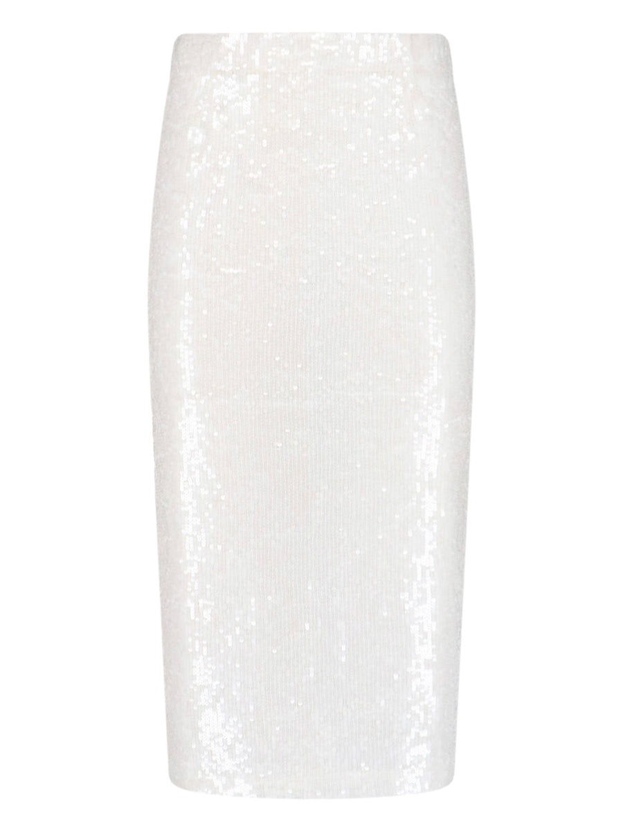 Parosh 85% POLYAMIDE skirt in white