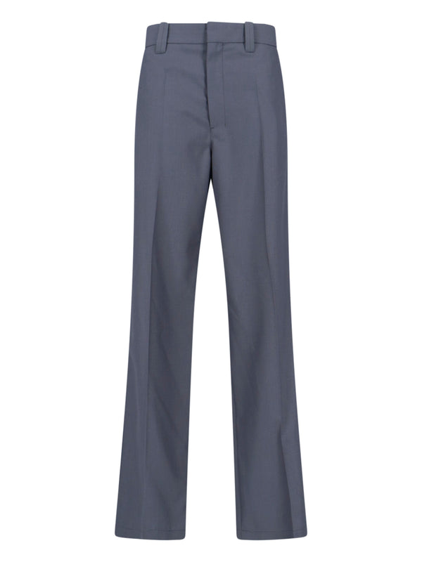 Lemaire 55% Polyester 45% Wool trousers in gray