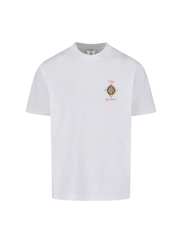 Casablanca 100% Organic Cotton t-shirt in white