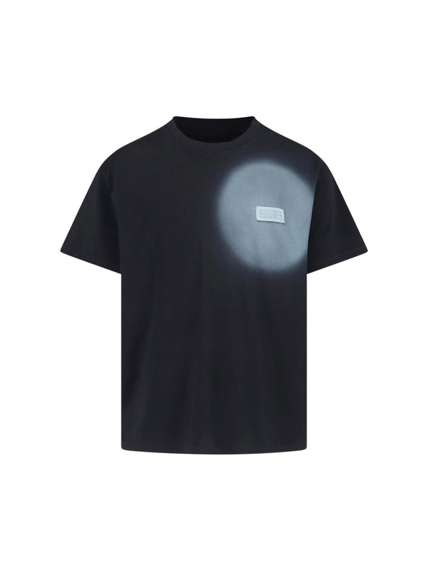 MM6 Maison Margiela 100% Cotton t-shirt in black