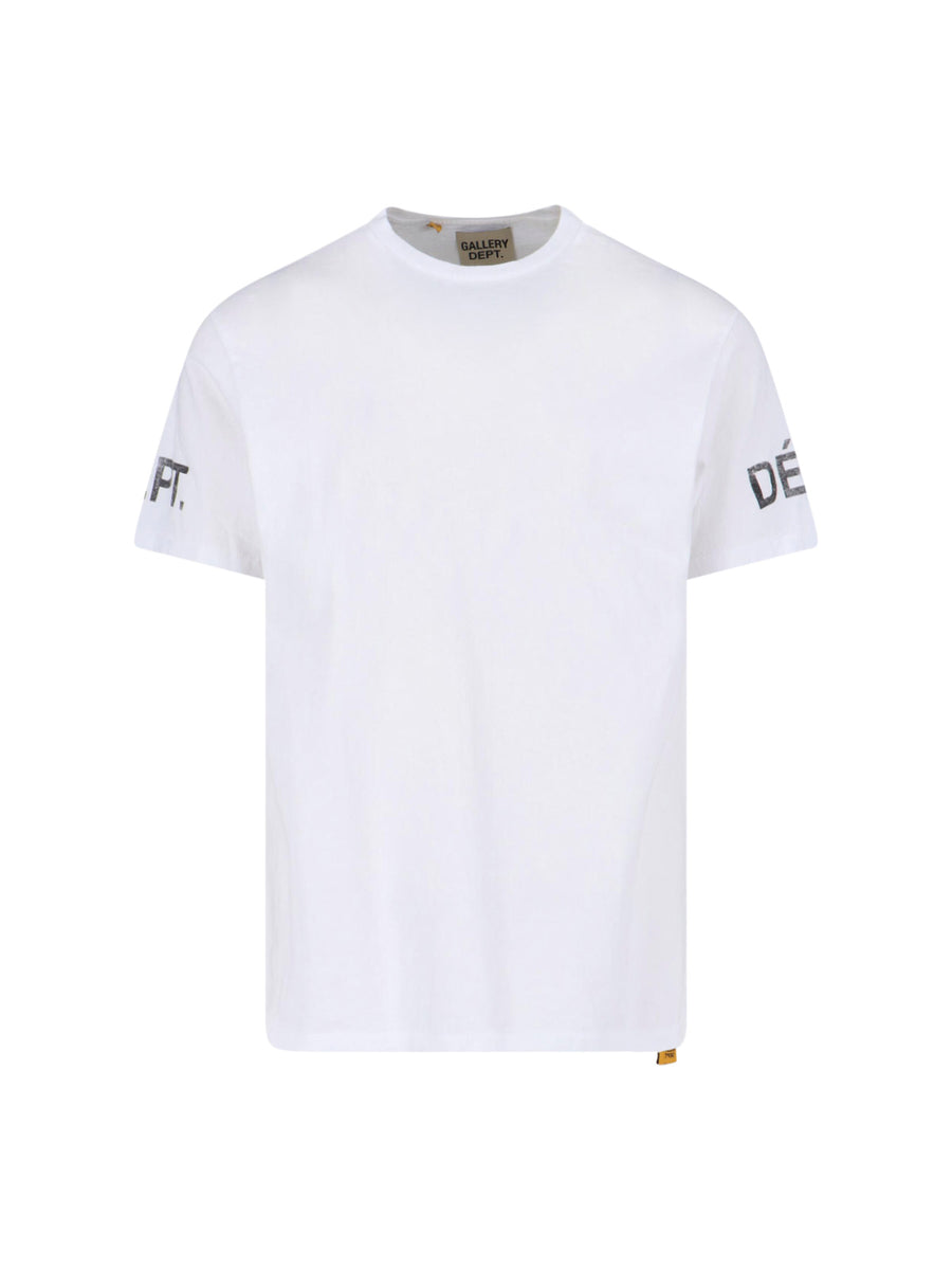 Gallery Dept 100% Cotton t-shirt in white