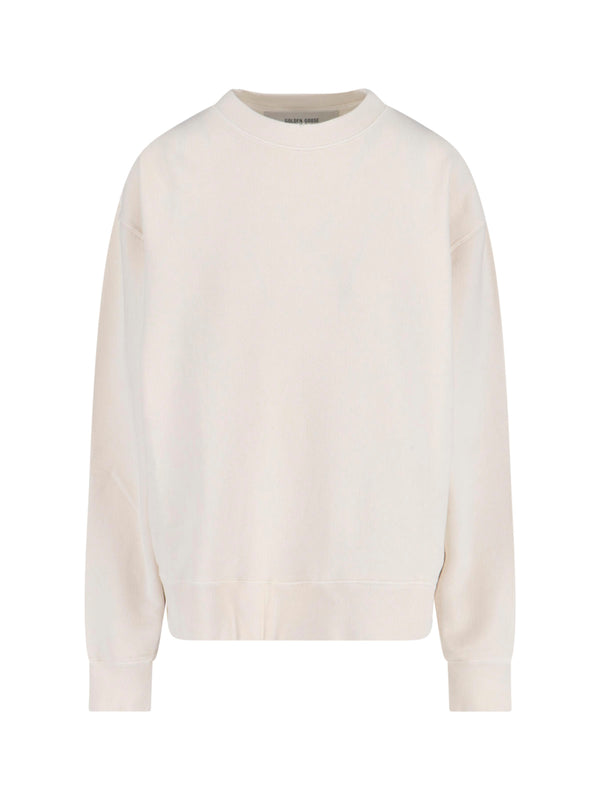 Golden Goose 100% Cotton sweatshirt in white