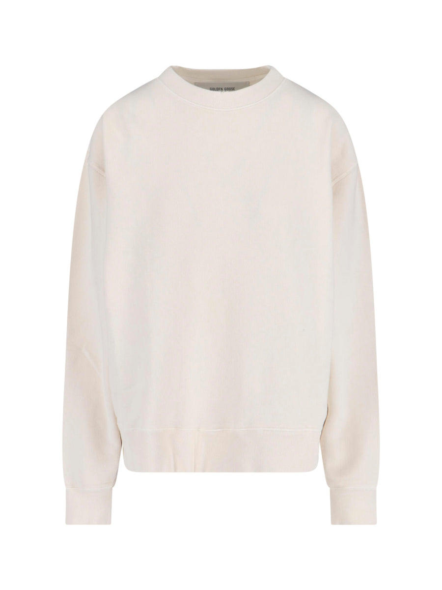 Golden Goose 100% Cotton sweatshirt in white