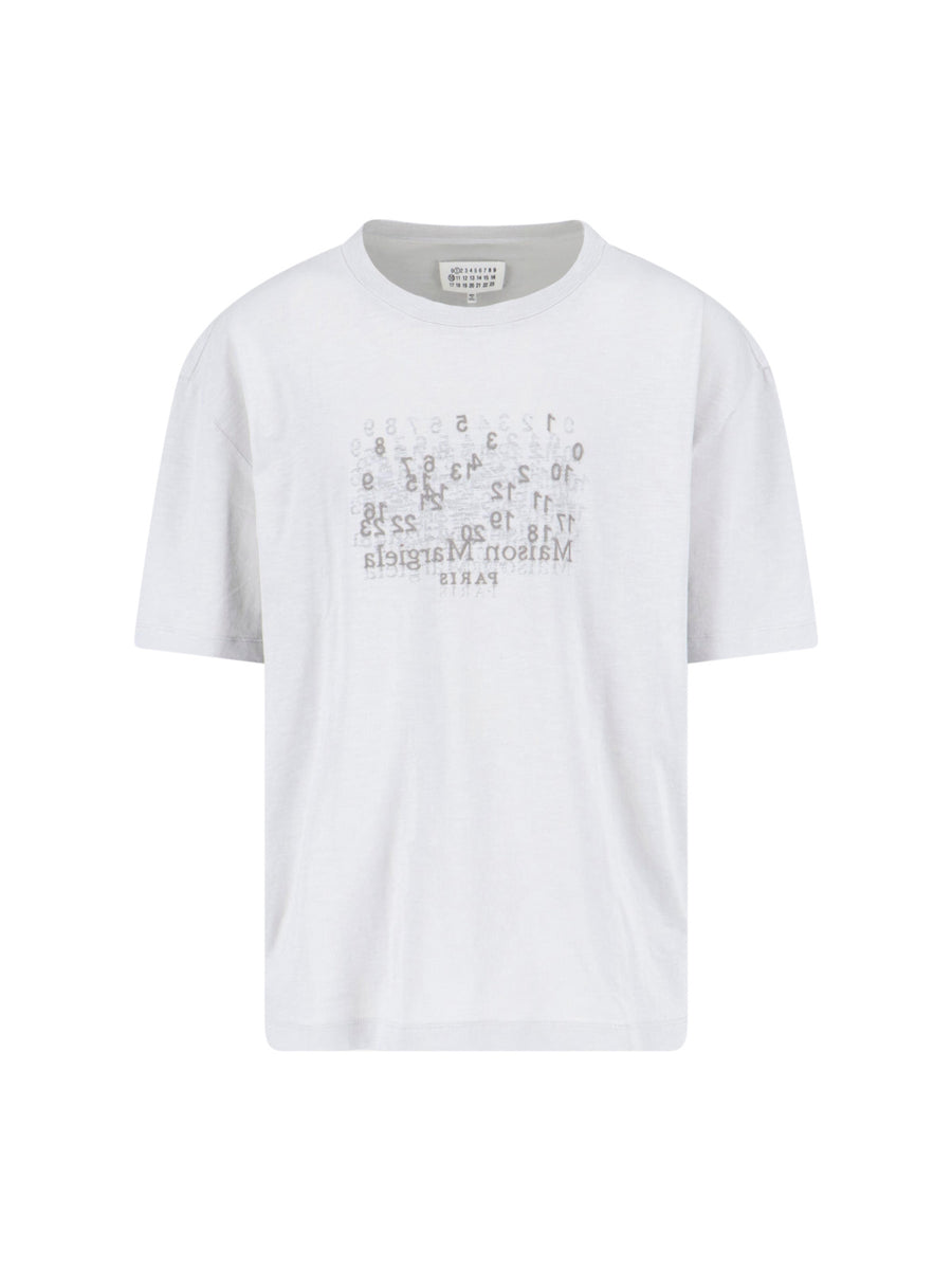 Maison Margiela 100% Cotton t-shirt in white
