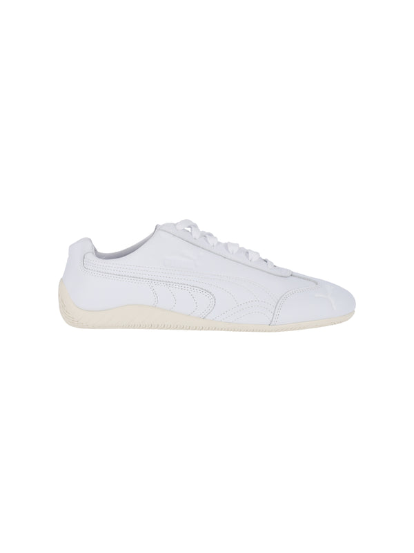 Puma Upper: 100% Leather sneakers in white