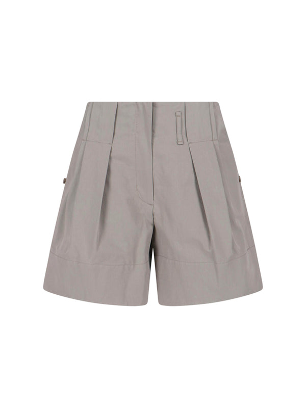 Low Classic 68% Cotton shorts in gray