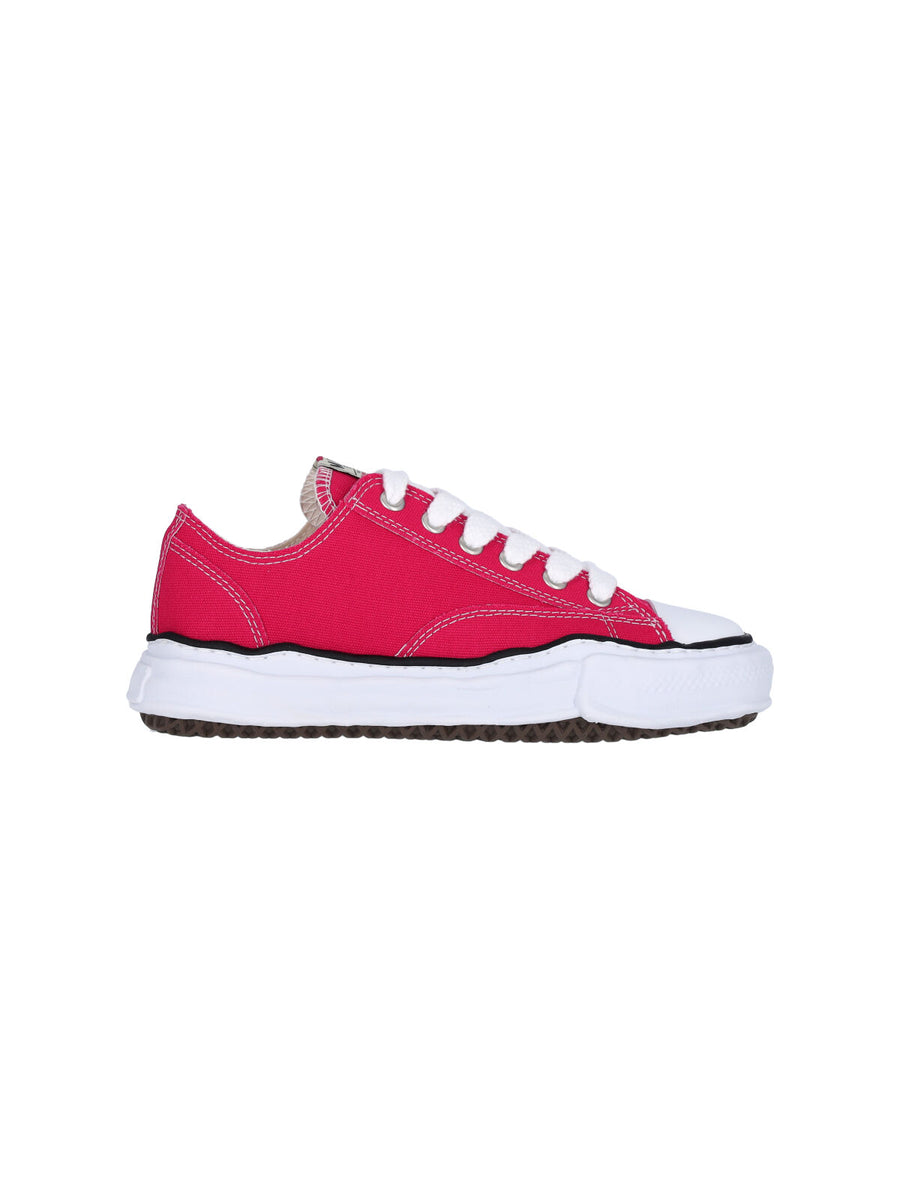 Maison Mihara Yasuhiro Upper: 100% Cotton sneaker in red
