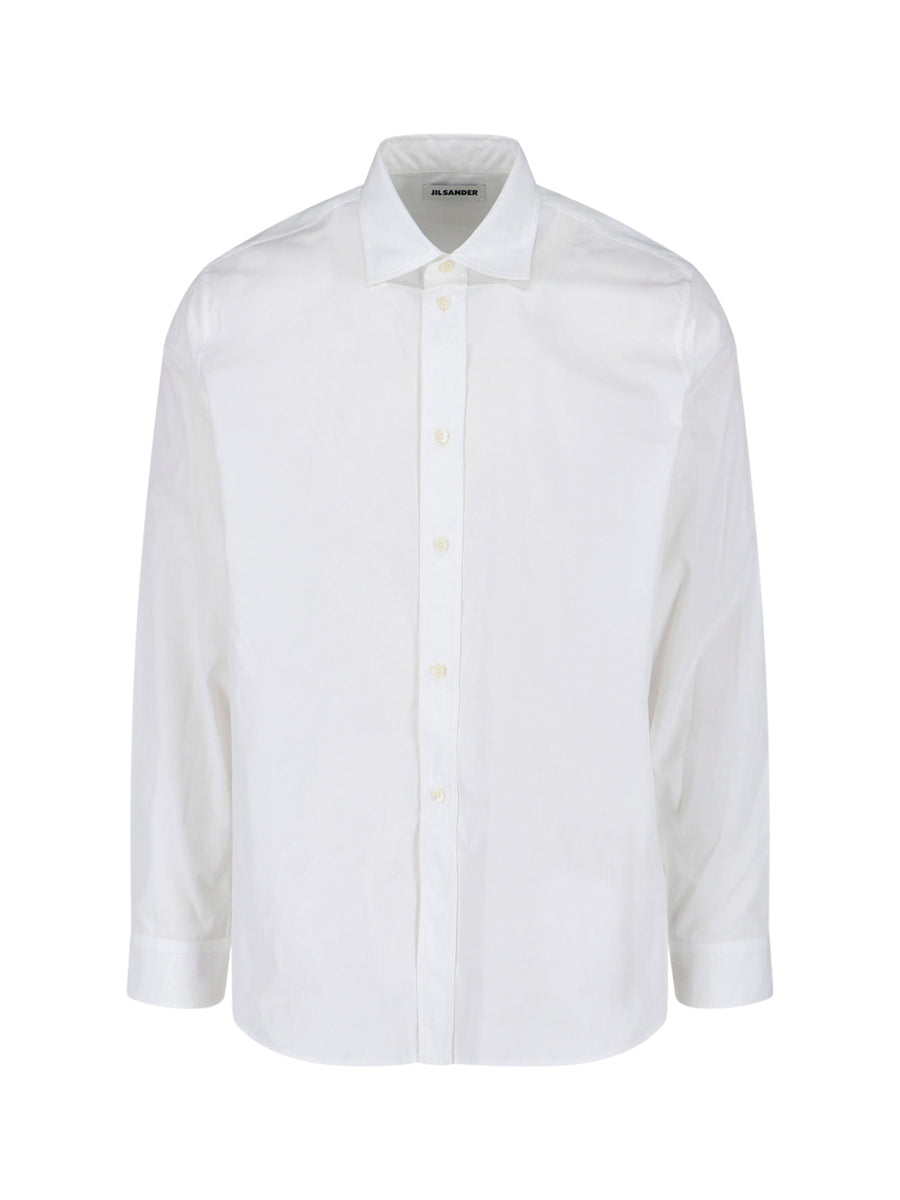Jil Sander 100% Cotton shirt in white
