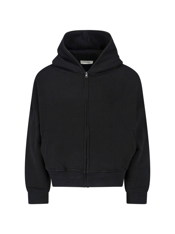 Entire Studios 100% Cotton hoodie in black