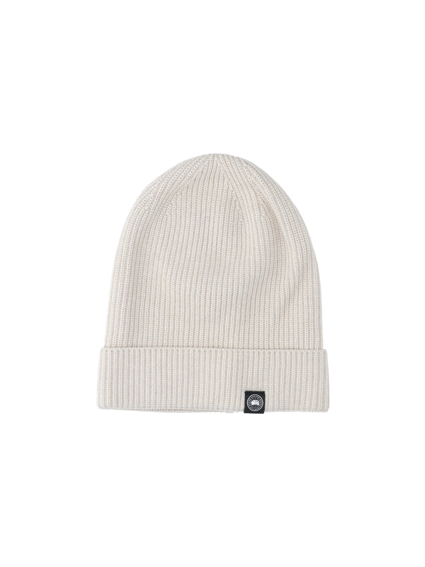 Canada Goose 5595U 100% Cotton beanie in white