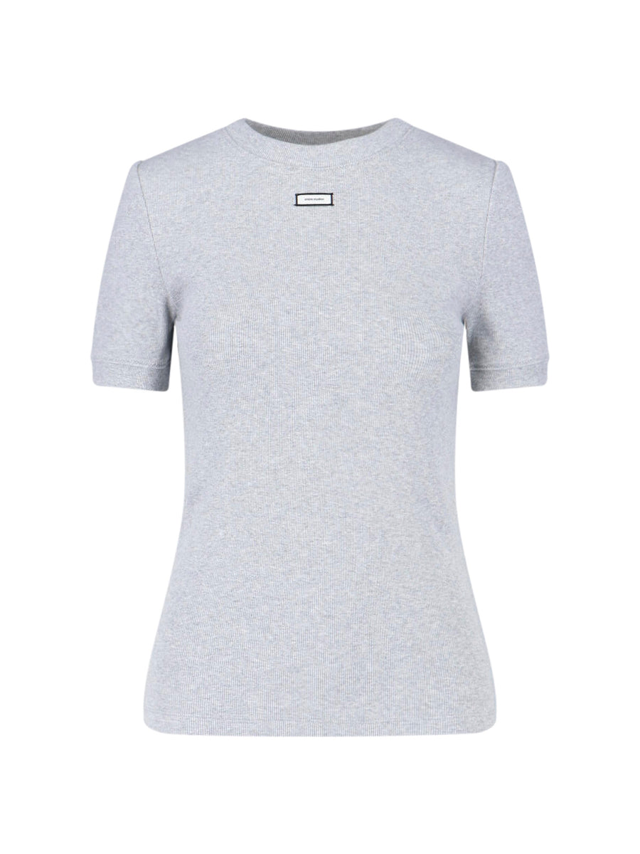 Entire Studios 93% cotton t-shirt in gray