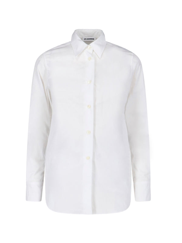 Jil Sander 100% Cotton shirt in white