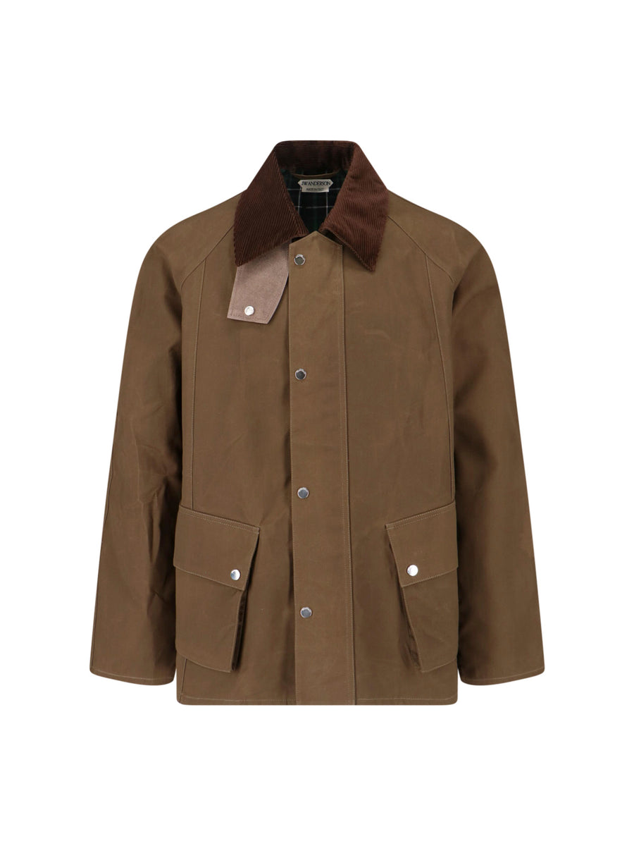 J.W.Anderson 100% Cotton jacket in brown