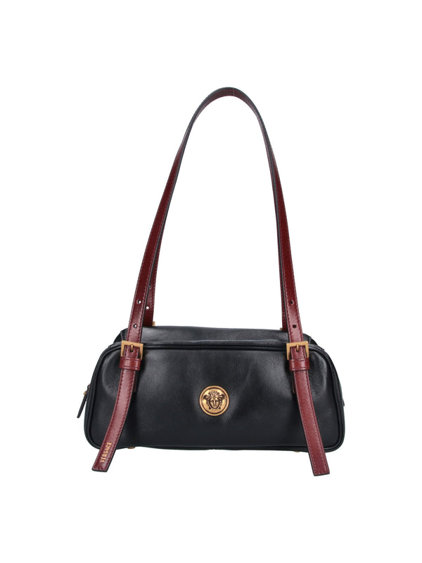 Versace 100% Lamb Leather shoulder bag in black